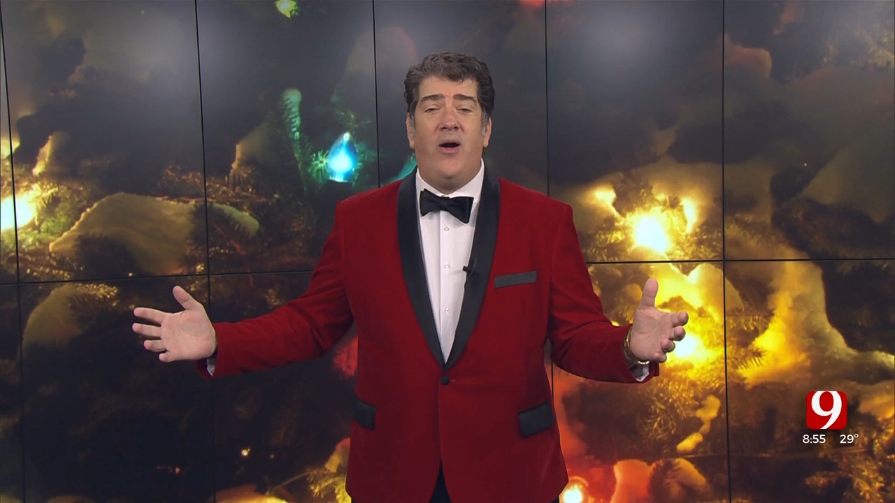 Dean Martin Impersonator Performs During News 9 This Morning