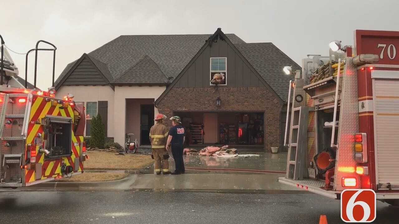 Emory Bryan: Lightning Bolt Causes Tulsa House Fire