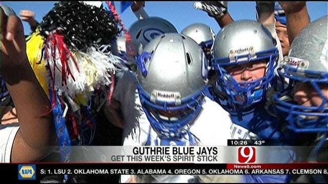 OKC Spirit Stick: Guthrie Bluejays