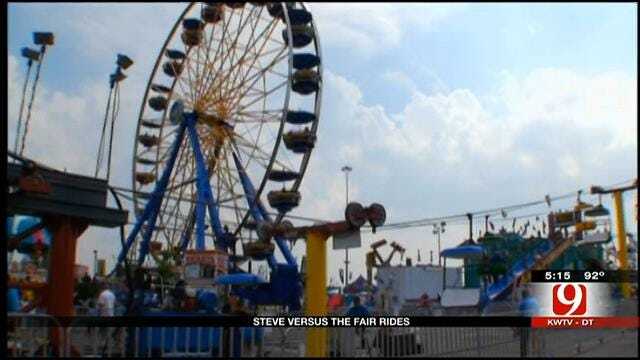 News 9's Steve McGehee Vs. Oklahoma State Fair Rides