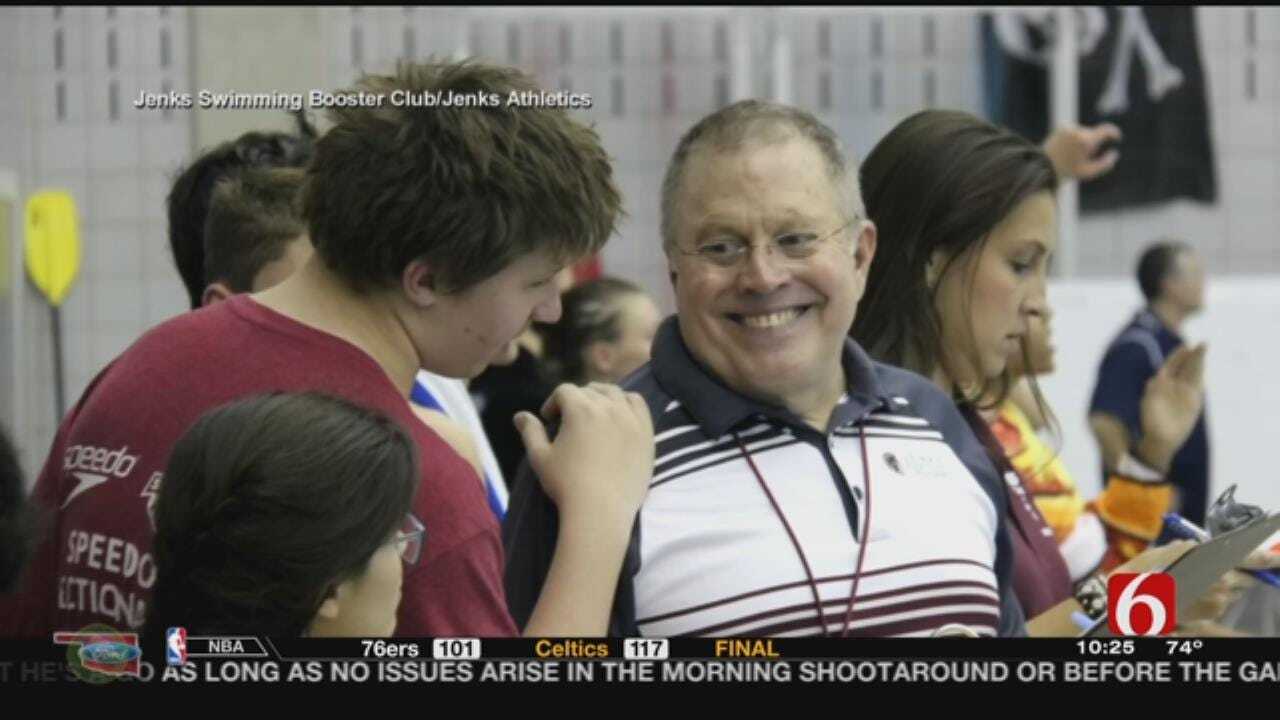 Jenks Swim Coach Retiring After 40 Years, 28 State Titles