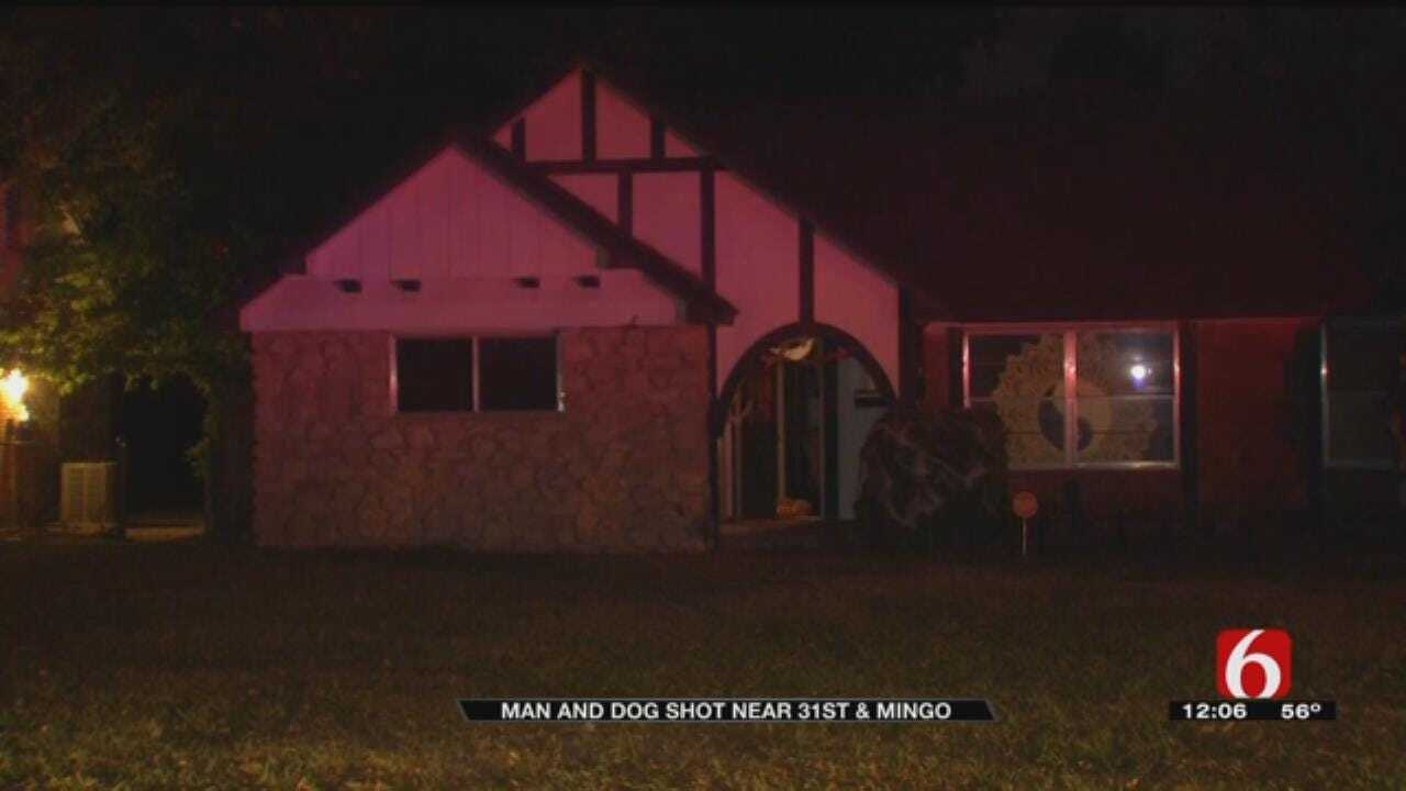 Suspect Still On The Run After Shooting Man, Dog