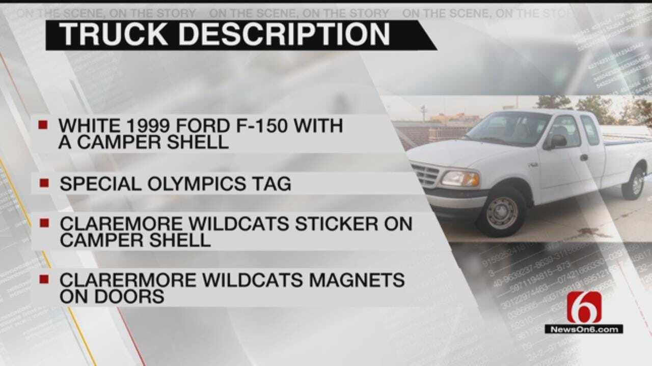Truck Loaded With Equipment Stolen From Claremore Special Olympics Team