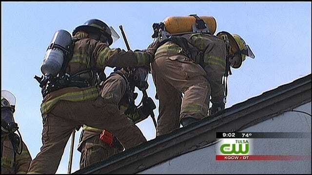 Green Country Family Donates Dilapidated Home To Firefighter Training
