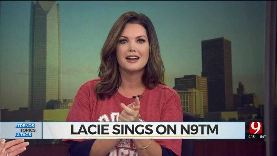 Trends, Topics & Tags: Lacie Lowry Sings OU Fight Song After Losing Baylor Bet