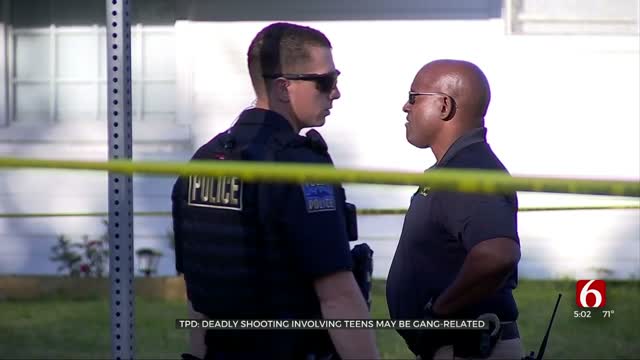 Tulsa Police: 1 Arrested After Murder, Possibly Gang-Related