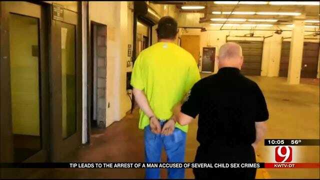 Tip Leads To Edmond Man's Arrest For Child Sex Crimes