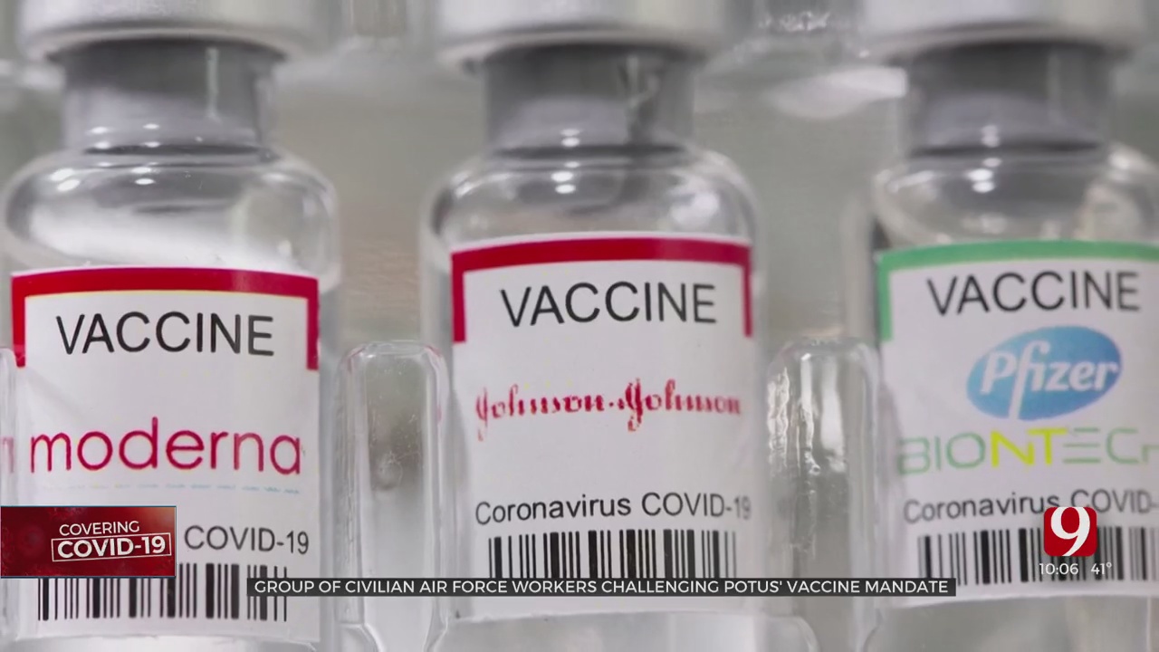 Oklahoma Air Force Employees File Legal Challenge Against Federal Vaccine Requirement