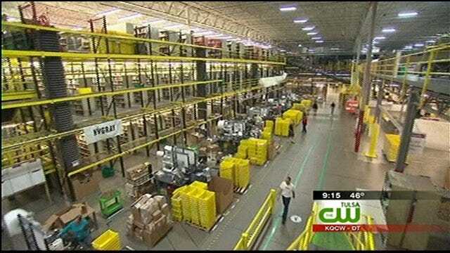 Take An Inside Look At An Amazon.Com Distribution Center