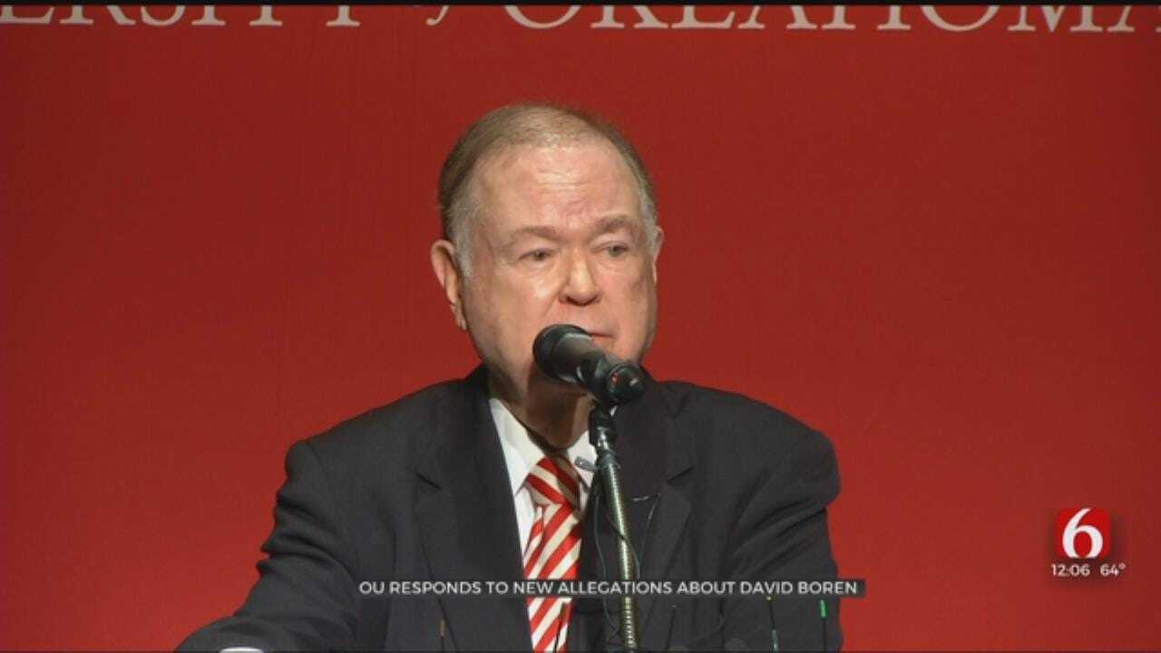 OU Responds After New Report Details Sexual Misconduct Involving David Boren