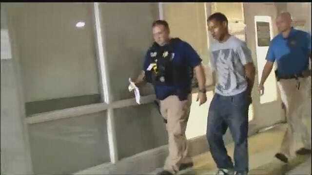 WEB EXTRA: Video Of Henry Harris At The Tulsa Police Department