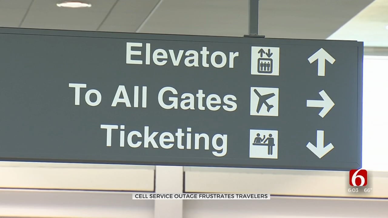 Cellular Outage Causes Disruptions To Travelers At Tulsa International Airport