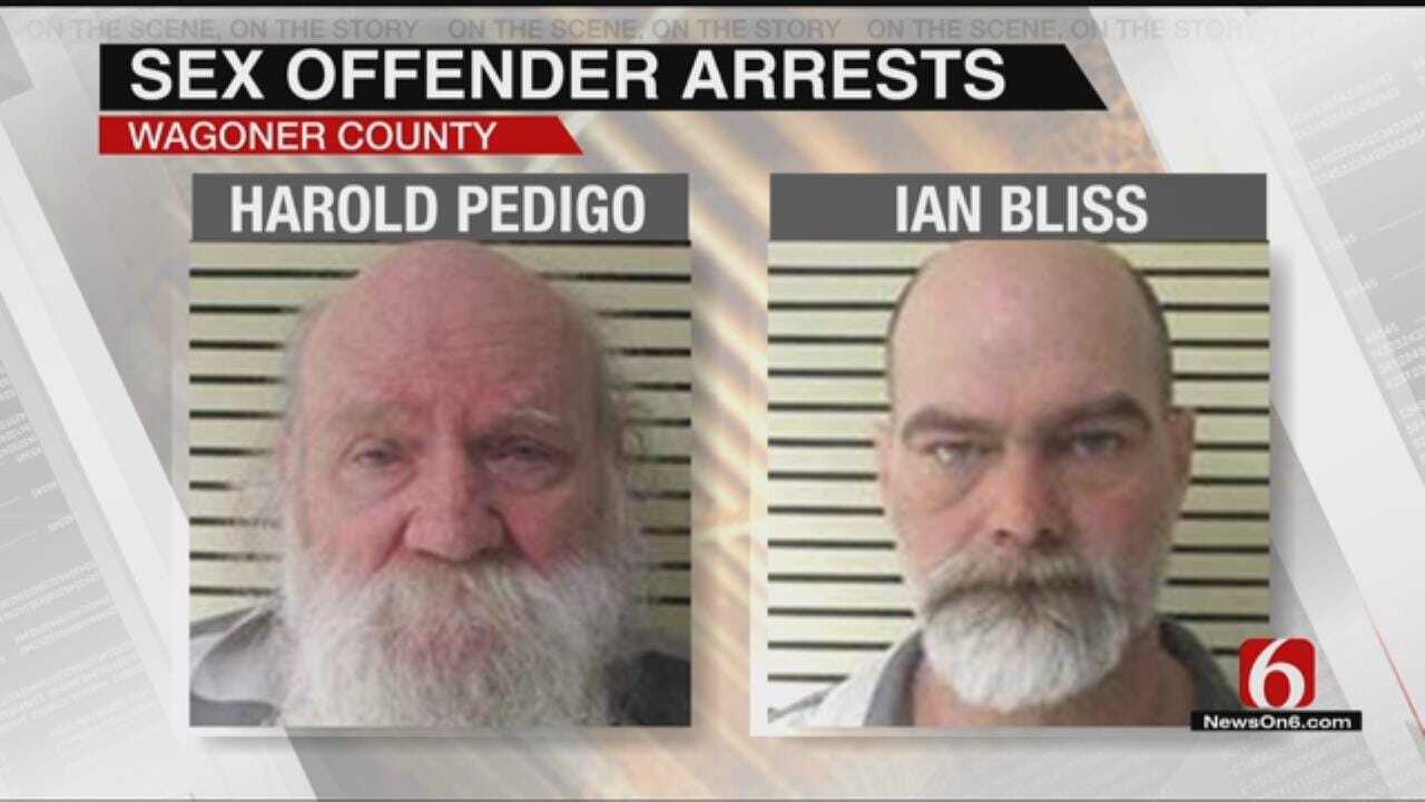 Deputies Arrest 2 Wagoner Co. Convicted Sex Offenders