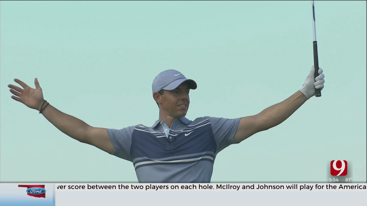Rory McIlroy And Dustin Johnson Win Charity Skins Game Over Two Former Pokes