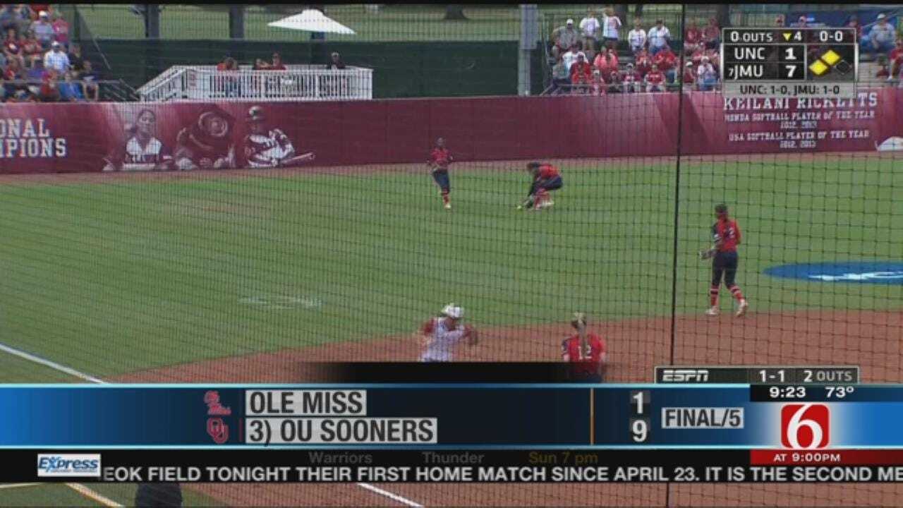 Seven-Run Second Inning Leads Sooners To Run-Rule Win Over Ole Miss