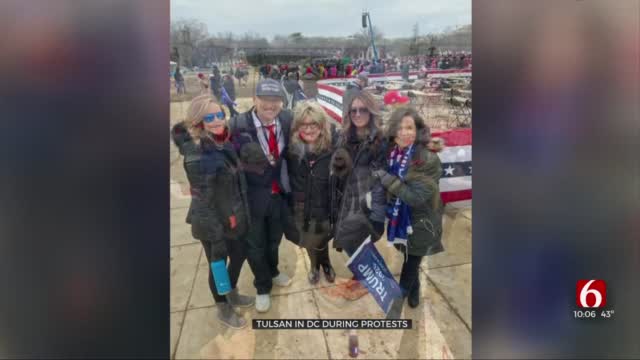Tulsans In Washington DC During Riot Recount Experience 
