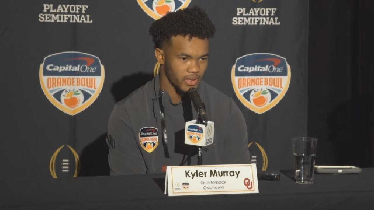 OU QB Kyler Murray Did Not Appear At Wednesday Morning's Media Availability