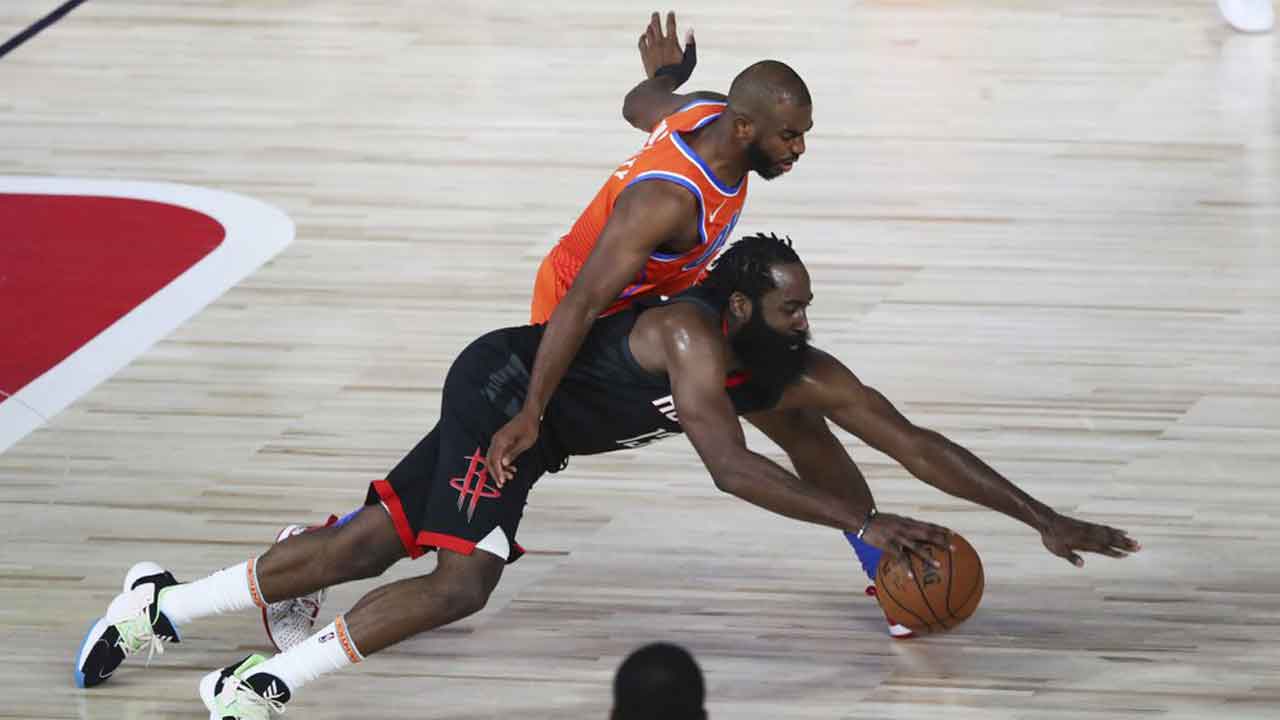 Harden’s 37 Points Lead Rockets Past Thunder In Game 1