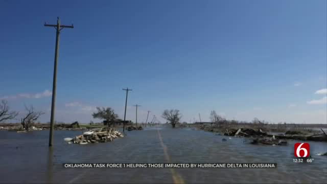 Oklahoma Task Force 1 Updates On Hurricane Delta Recovery