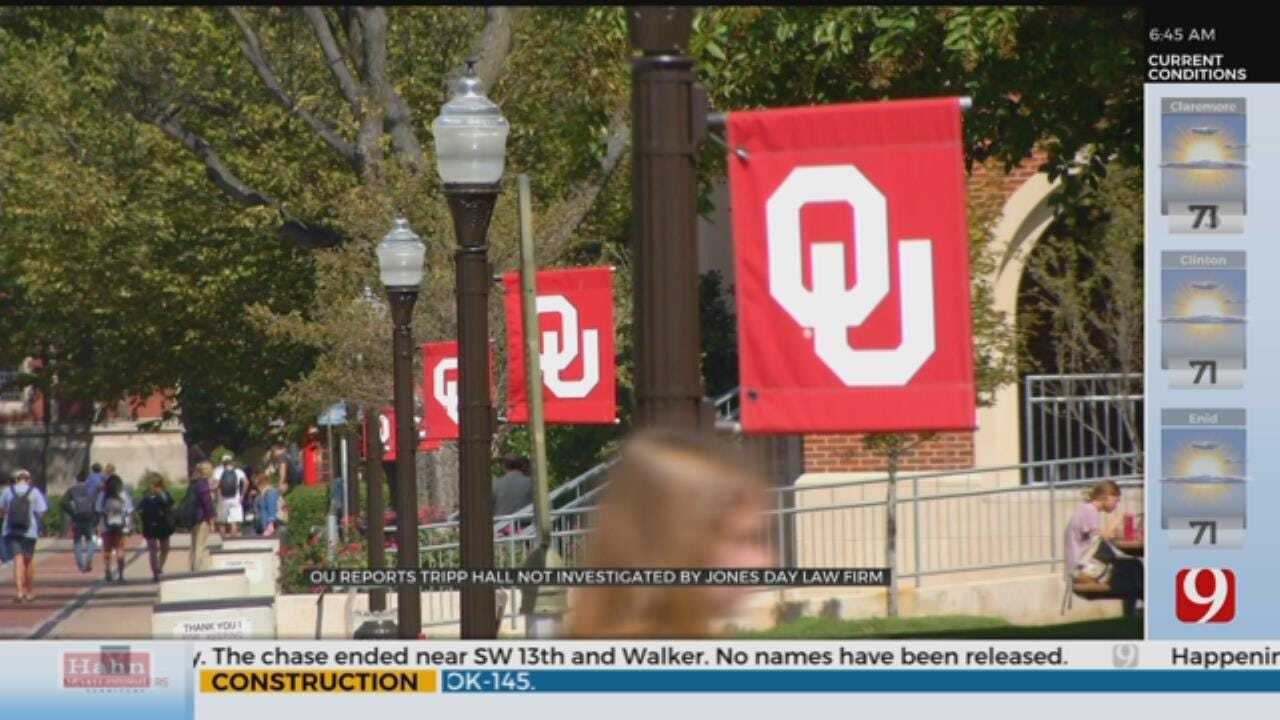 OU: Despite Allegations, Tripp Hall not Investigated By Jones Day