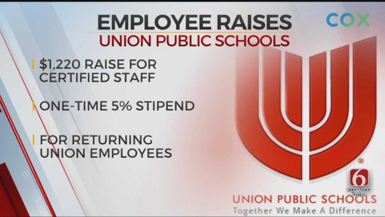 All Union Public Schools Employees To Receive Raise