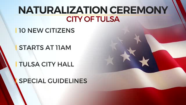 City Of Tulsa To Host First Naturalization Ceremony Since Pandemic 