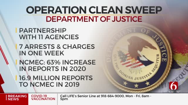 Watch: U.S. Attorney Discusses Operation Clean Sweep