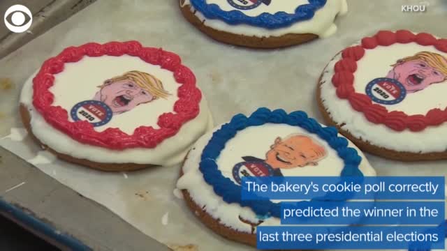 WATCH: Texas Bakery Conducts Presidential Cookie Poll