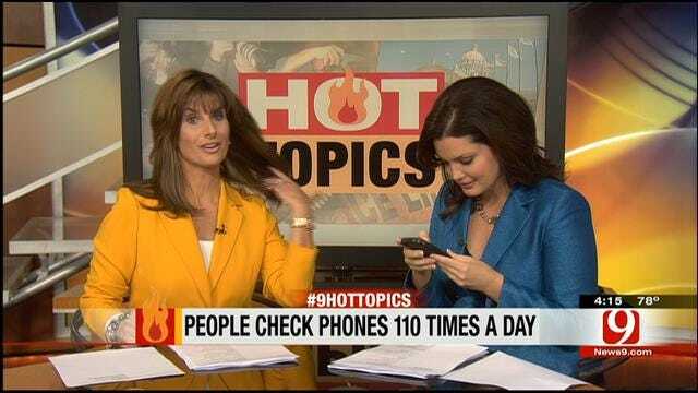 Hot Topics: People Check Phone 110 Times A Day