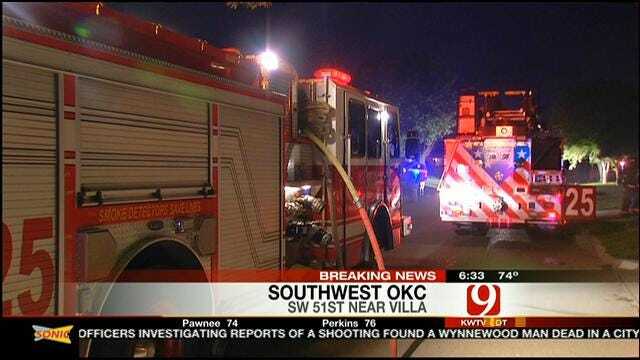 OKC Family Escapes House Fire Sparked By Clothes Dryer