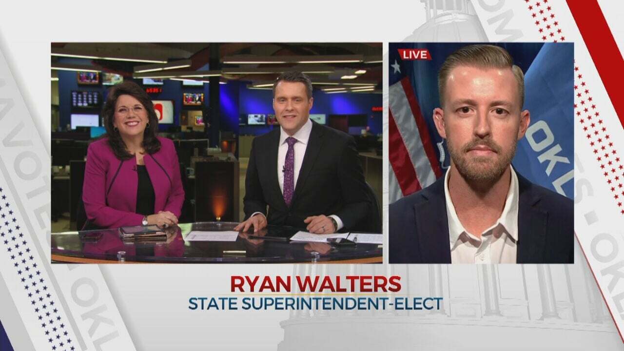 Watch: State Superintendent-Elect Ryan Walters Discusses Future Of Education In Oklahoma