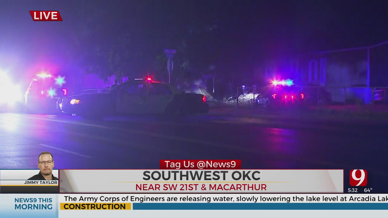 1 Killed, 1 Injured After Hit-And-Run Crash In SW OKC