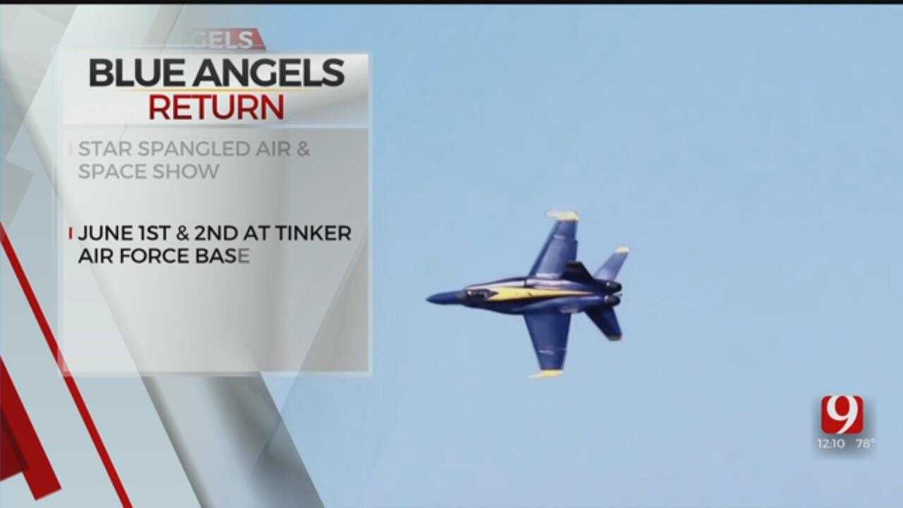 Blue Angels Returning To Oklahoma For Tinker AFB Air Show