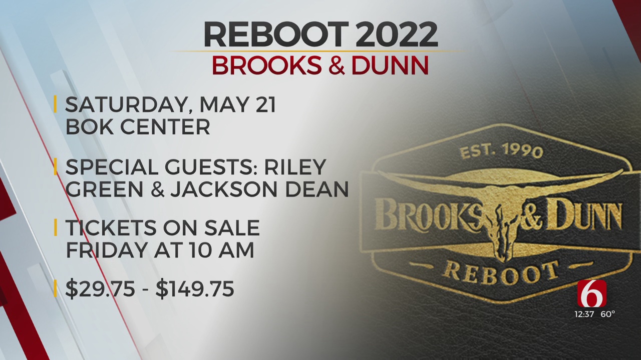 Brooks & Dunn To Perform At Tulsa's BOK Center This May