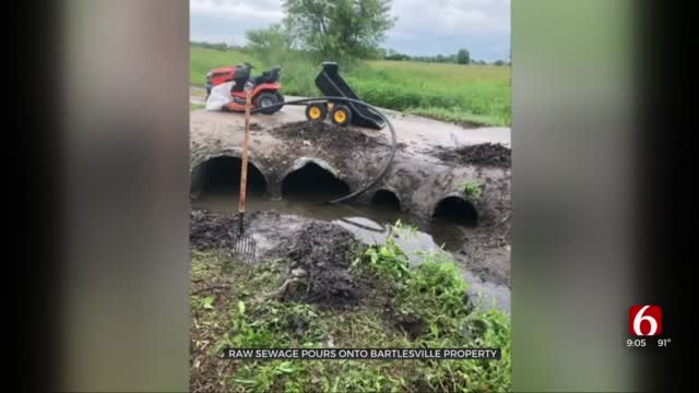 Bartlesville Woman Outraged As Raw Sewage Pours Onto Her Property