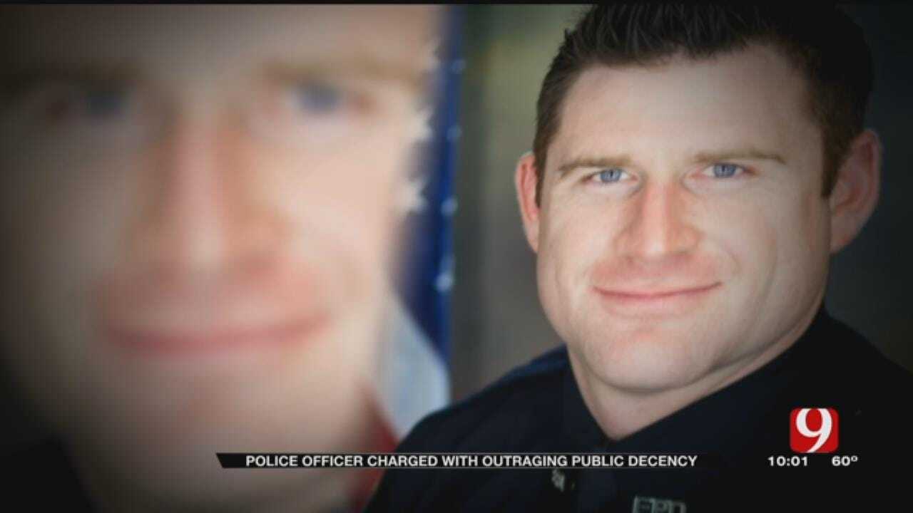 Edmond Police Officer Charged With Outraging Public Decency