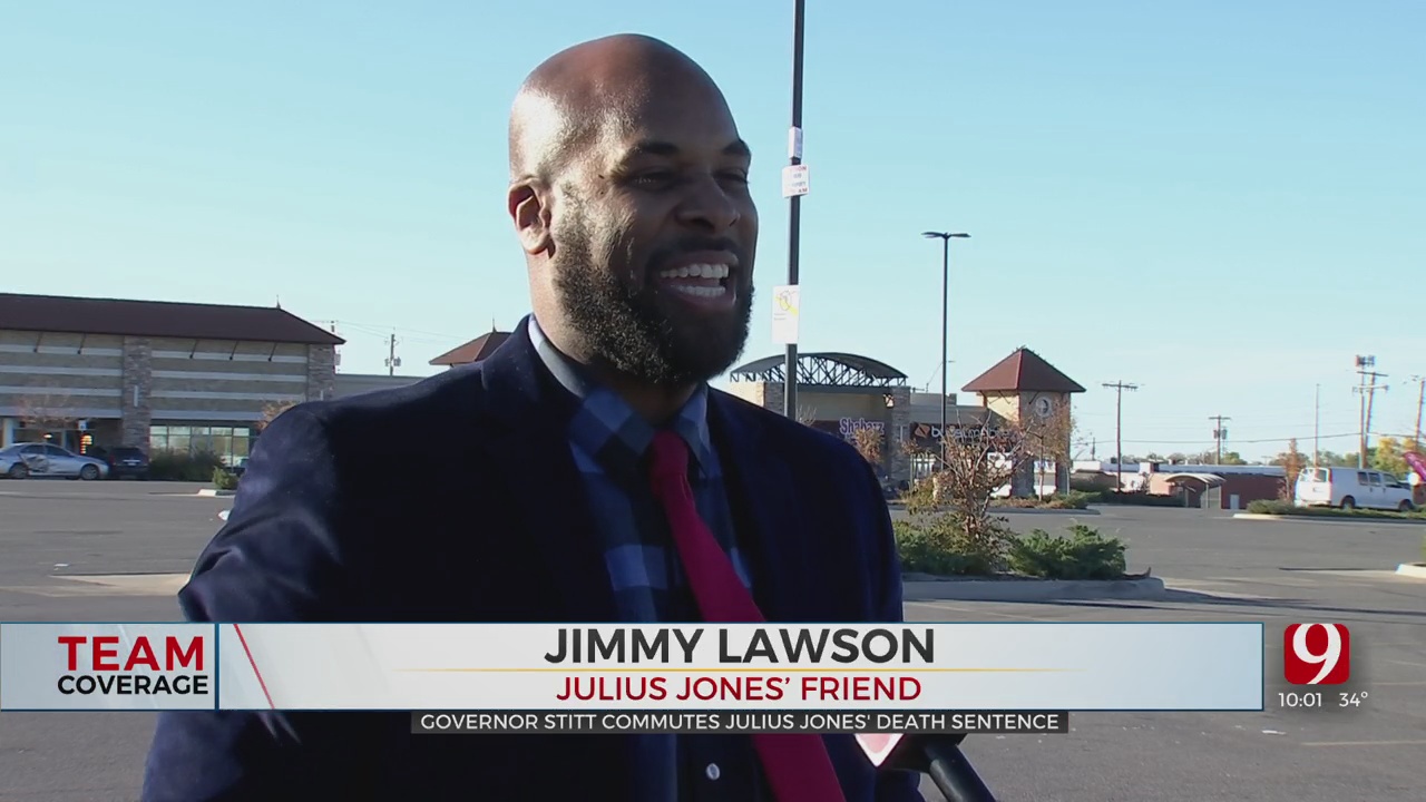 Julius Jones’ Close Friend, Jimmy Lawson, Speaks Out After Stitt Grants Clemency