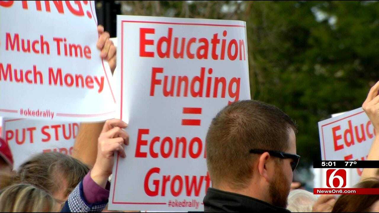 Oklahoma Educators To Rally For 'Brighter Future'