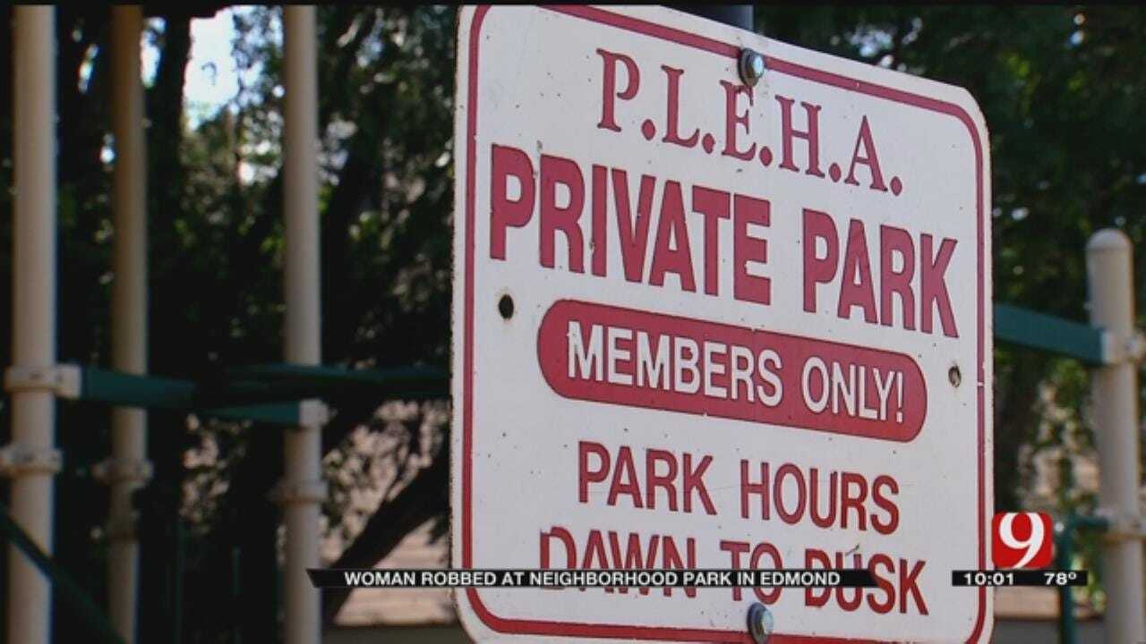 Edmond Woman Reportedly Robbed At Neighborhood Park