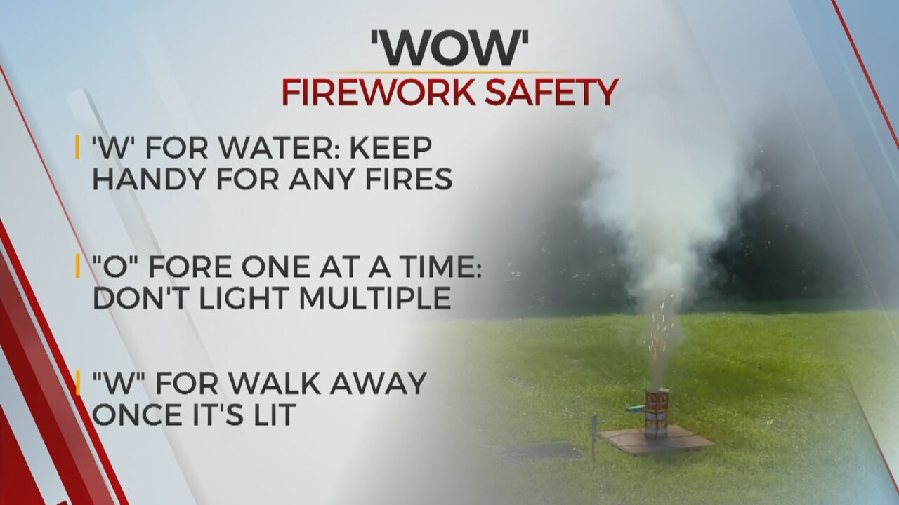 Consumer Product Safety Commission Offers Safety Tips For Using Fireworks