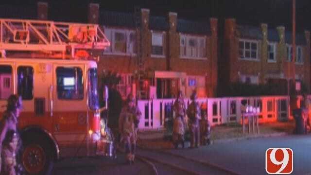 Twelve Evacuated After Apartment Fire