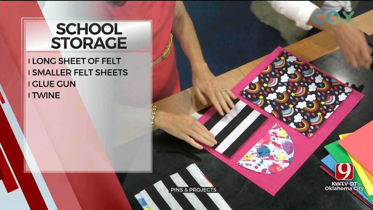 Pins & Projects: Back To School Storage