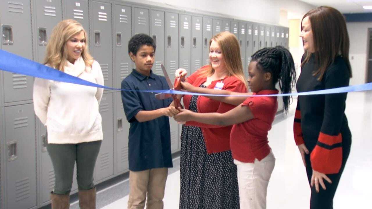 Tulsa Elementary Celebrates New Safe Rooms