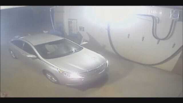 WEB EXTRA: Suspect Caught On Camera Burglarizing OKC Car Wash
