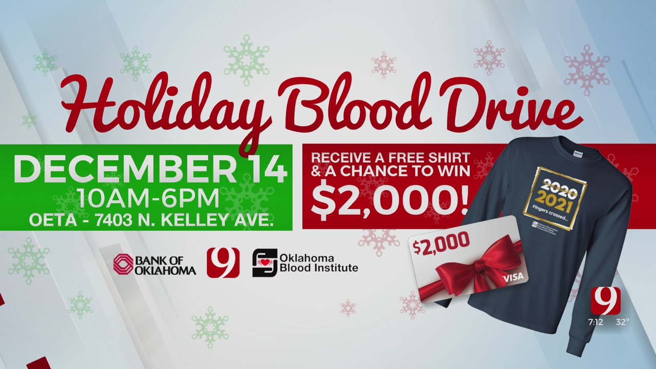 News 9 Teams With OBI For Annual Holiday Blood Drive 
