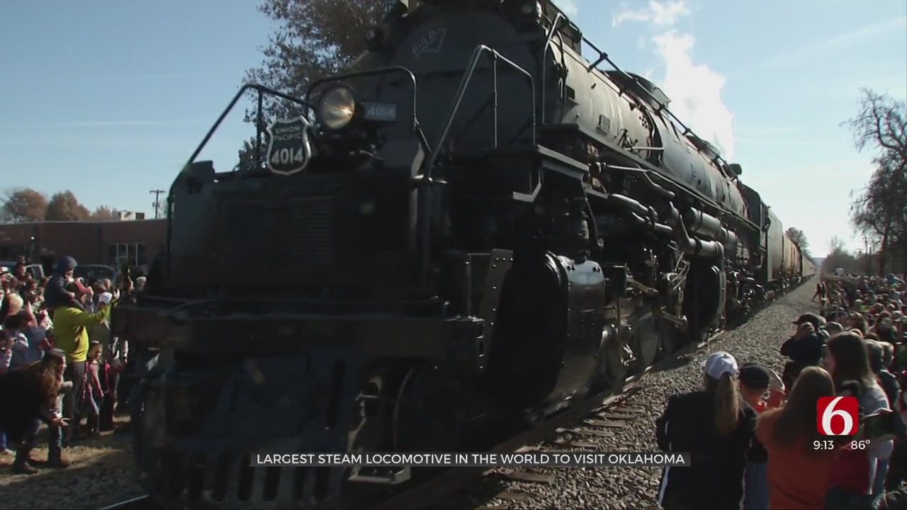 Union Pacific No. 4014 - World’s Largest Steam Locomotive - To Visit Oklahoma