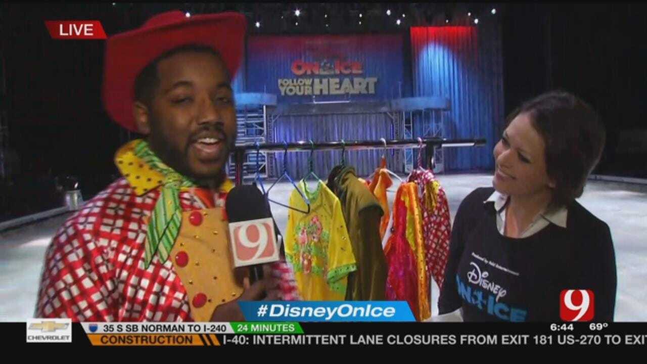 News 9's Chris Gilmore Gets In Costume For Disney On Ice