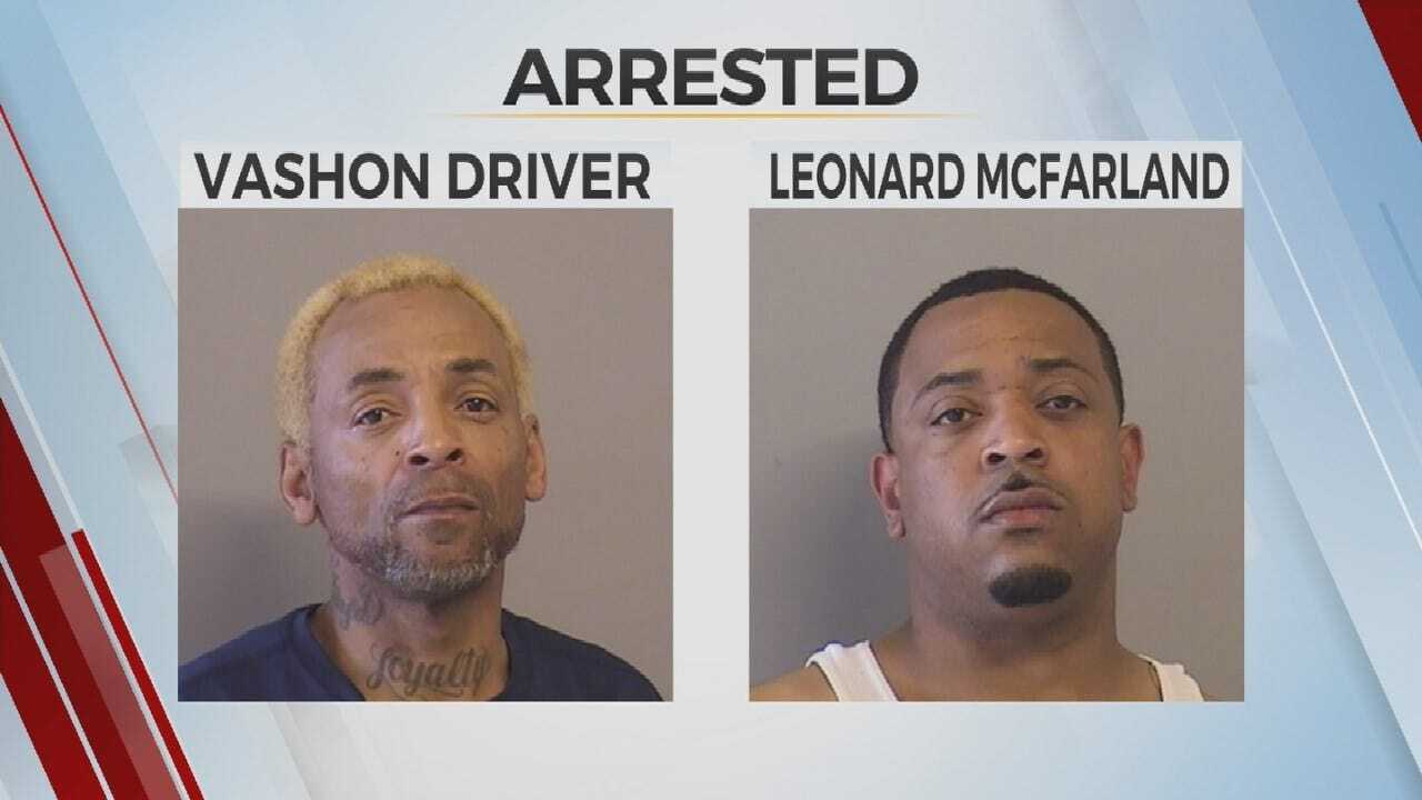 Tulsa Police: 2 Men Arrested After Being Found With Stolen Car