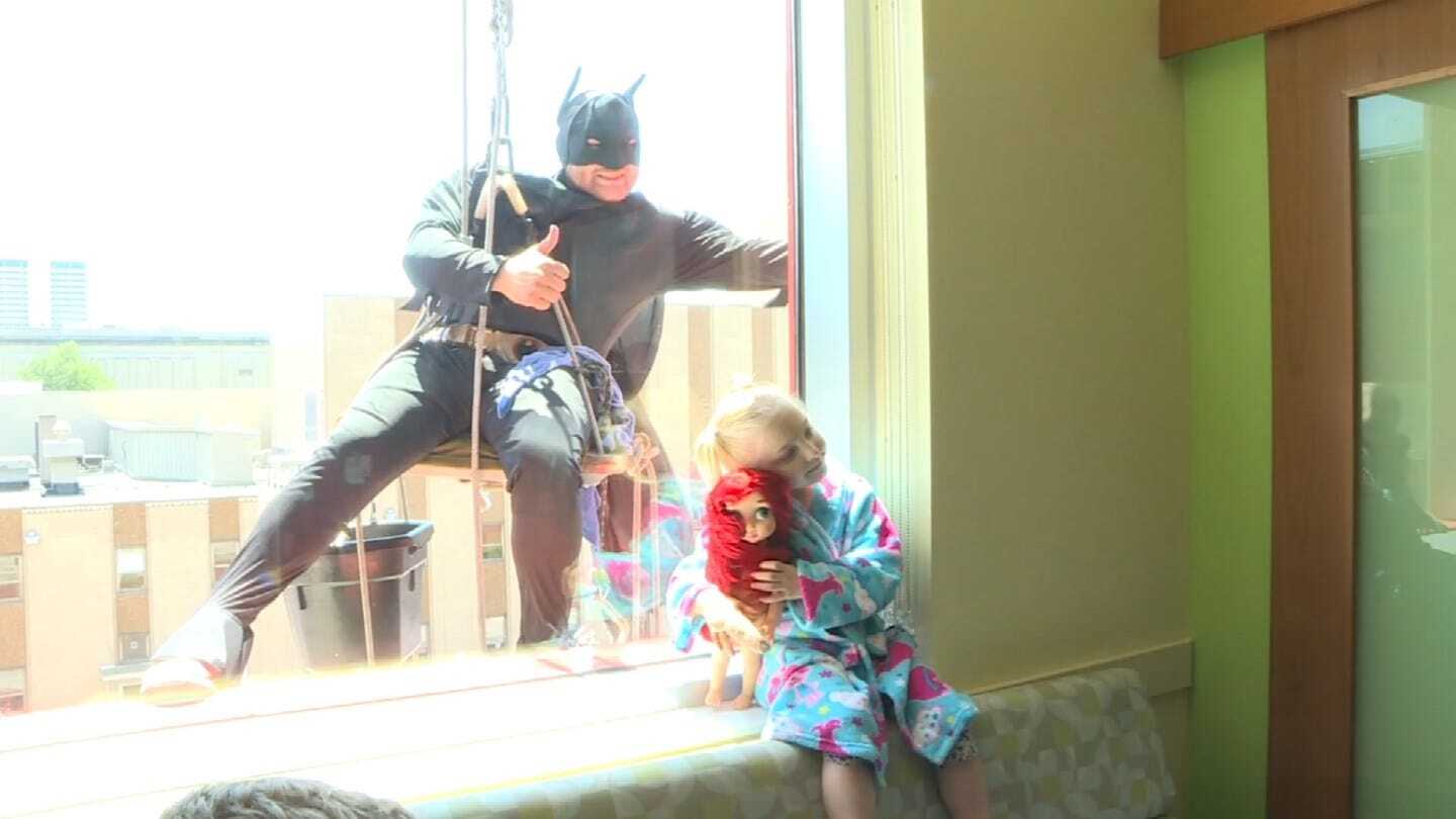 POW: Hospital Receives A Visit From Batman