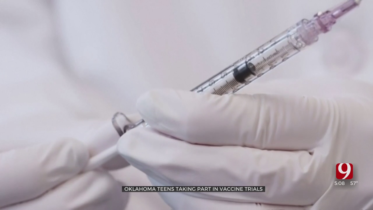 Oklahoma Teens Participate In Clinical Trial For COVID-19 Vaccines
